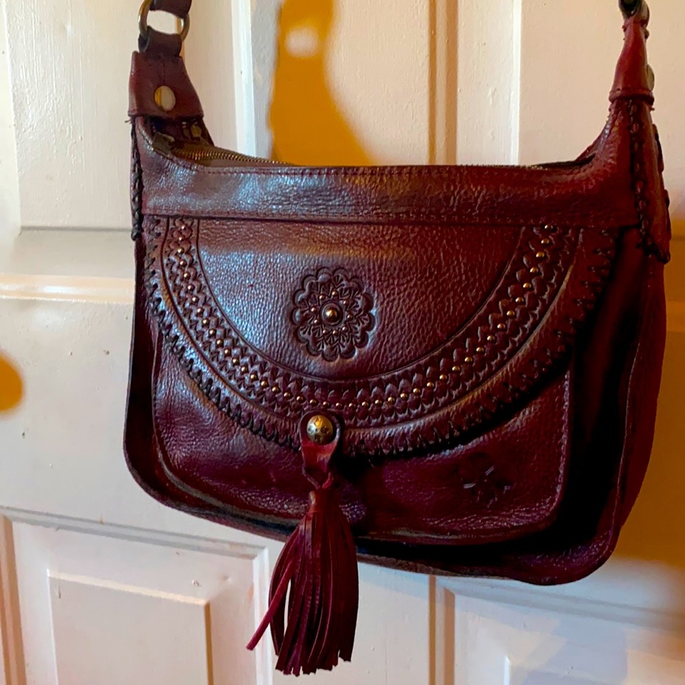 Patricia Nash Camila Genuine Leather Double Zip